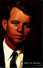 ROBERT F. KENNEDY Chrome Postcard - Tichnor