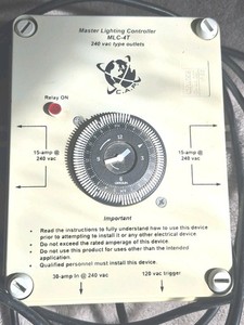 240vac 4-Outlets Master Controller  MLC-4T Used  Can Be Used 120vac German Made
