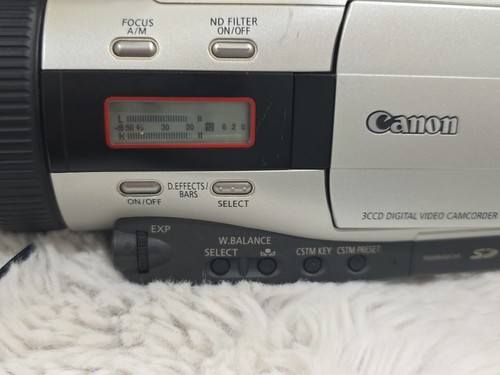 Canon DM-GL2A 3CCD 100x Zoom Mini DV & SD Digital Video Camcorder Tested! GL2 - Picture 7 of 19