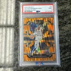 2023-24 Select Victor Wembanyama RC Orange Flash Prizm Concourse #87 PSA 9