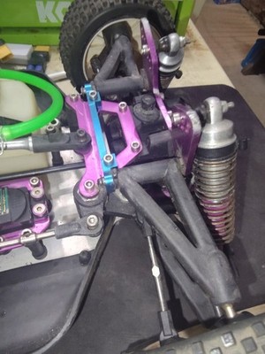 Mugen Seiki MBX4 XR RR 1/8 Scale Nitro RC Rare Roller Slider