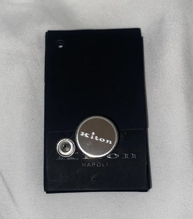 Kiton Repair/Replacement Tan Stud Button 16mmx5mm - Image 2 of 4