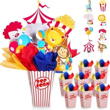 6 Sets Circus Carnival Party Centerpieces Decorations Circus Theme Table Topp...