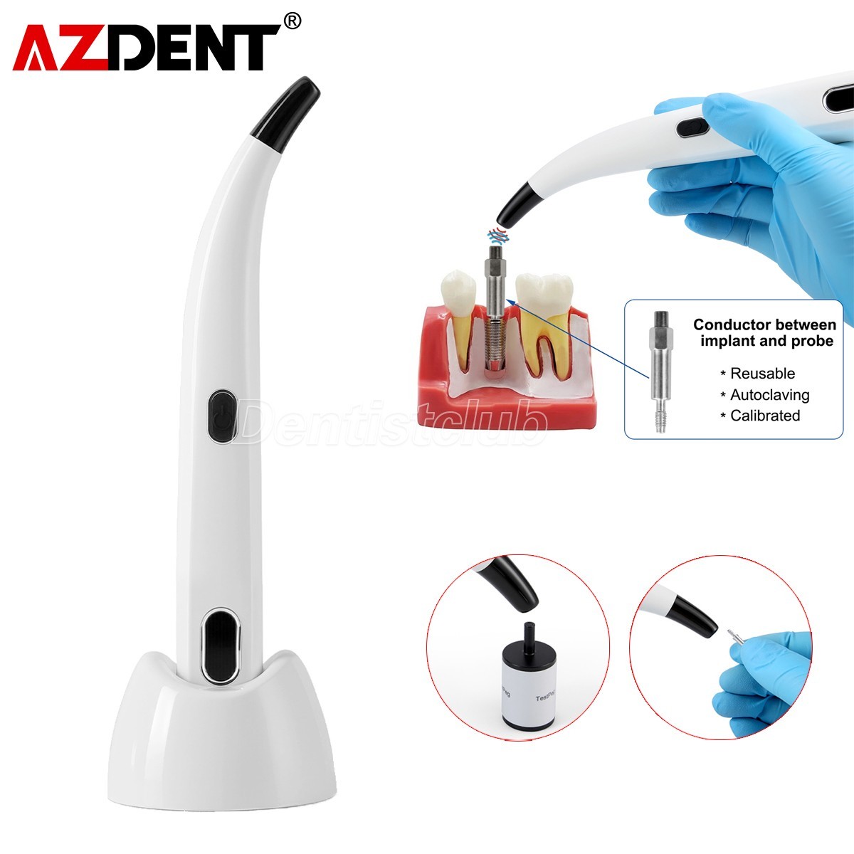 USA Dental Osstell Beacon ISQ Implant Stability Meter Monitor Osseointegration