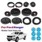 Door Rubber Seal Striping Trim Weather Draft Noise Reduction Kit For Ford Ranger