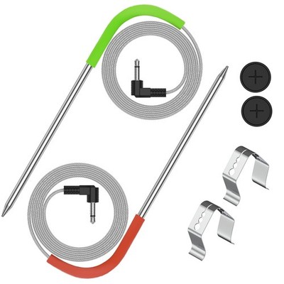Meat Probe for Pit boss Pellet Grill and Pellet Smoker, 3.5mm Plug 2 Pack Mea...
