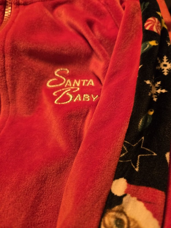 christmas jacket sweater santa baby