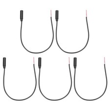 5Pack 3.5mm Female Jack to Bare Wire Open End...
