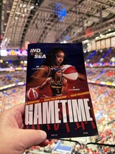 May 17 2026 Indiana Fever vs Storm Game Program Monque Billings@Raven Johnson