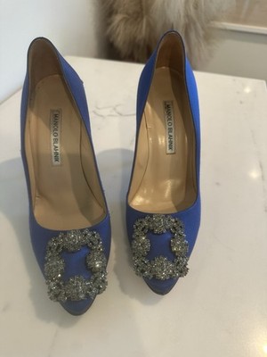 Authentic Manolo Blahnik Hangisi 6.5