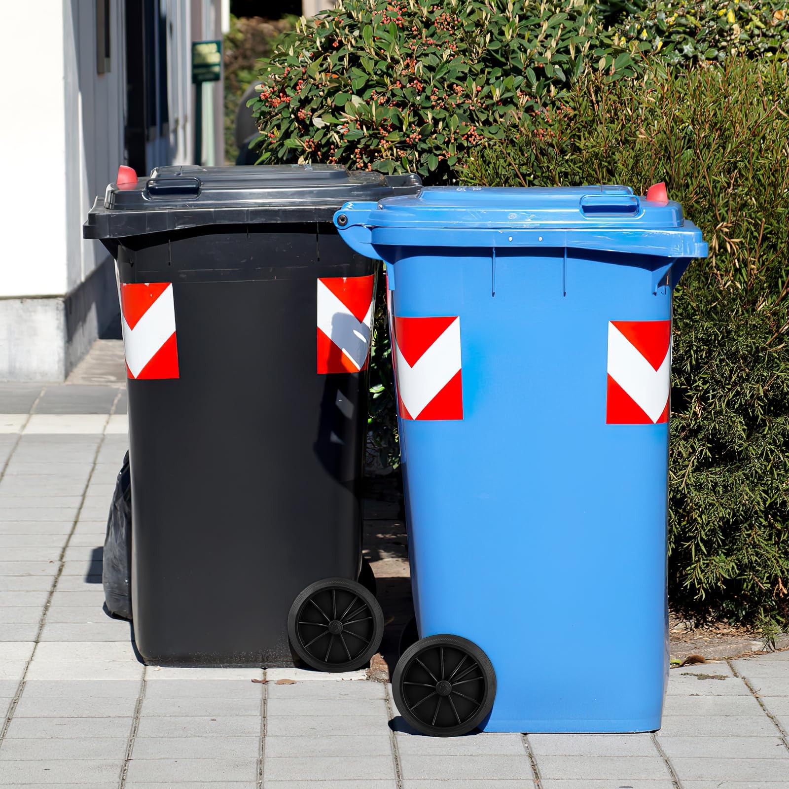 Wheels for Recycling Bin: Garbage Can Wheels Trash Can Wastebasket Pulley Whe...