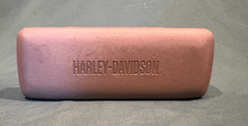 Harley-Davidson Gray Black Hard Shell Glasses Sunglass Case AS64H Clamshell