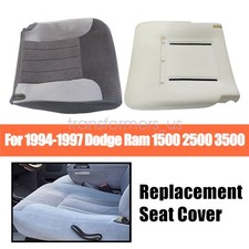 For 1994-1997 Dodge Ram 1500 2500 Driver Bottom Cloth Seat Cover Foam