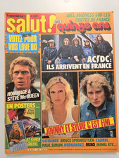 AC/DC  - Very rare newspaper from France from 1980