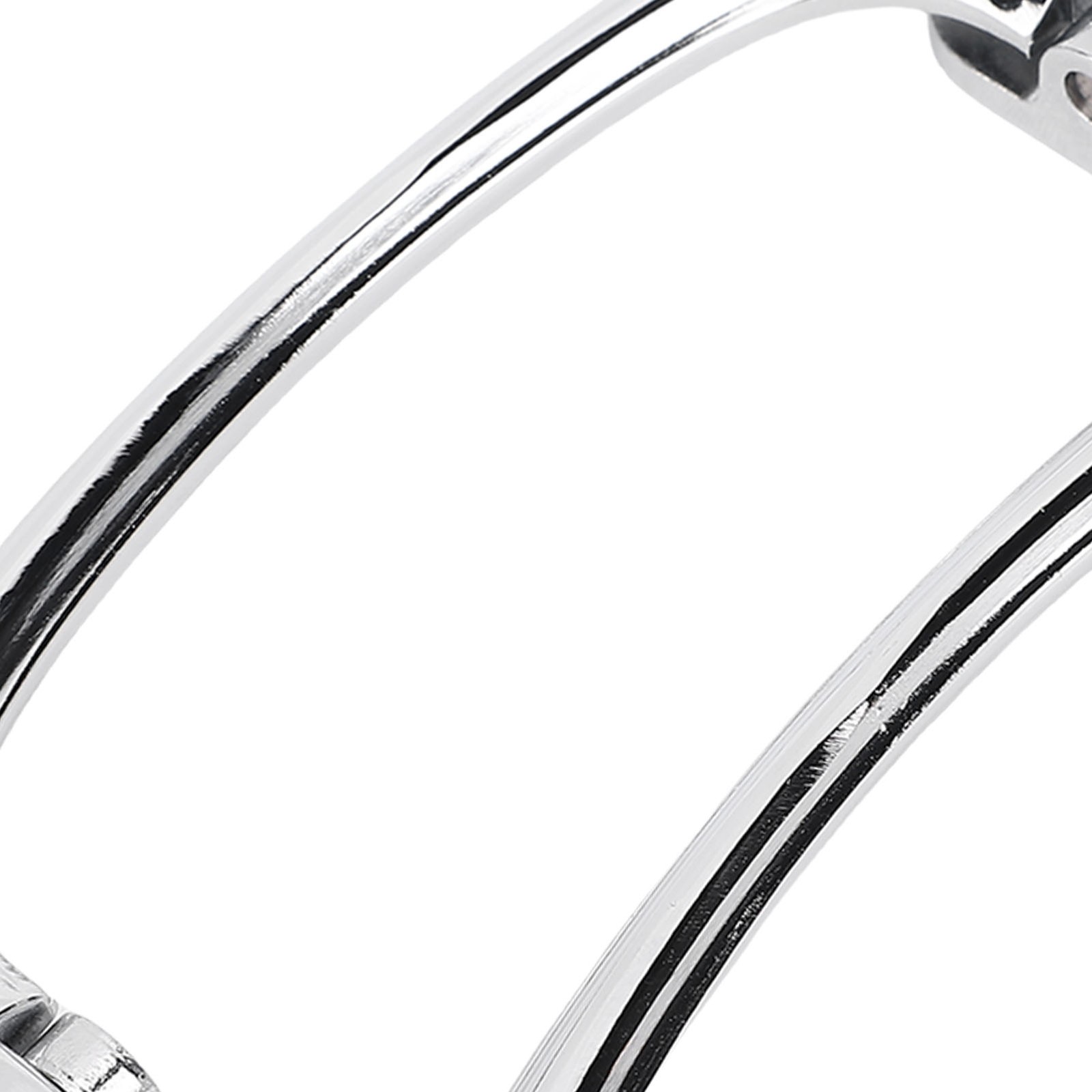 1 Pair Chrome Door Pull Handle Universal LWH106 Wearproof Inside Door Handle For
