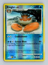 Kingler Great Encounters 20/106 Reverse Holo LP Pokemon 2008 on eBay