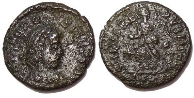 Theodosius I. (379-395) AE 13mm Cyzicus 388-392 RIC 26b 1,01g