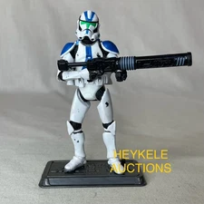 Star Wars Figure Clone Jet Trooper 501st Battlefront II Pack 30th 2007 PX