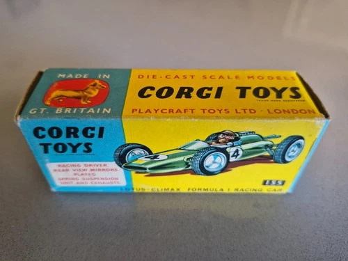 Corgi Toys #155 Lotus Climax F1 Racing Car.