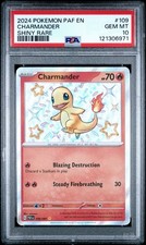 2024 POKEMON PAF EN-PALDEAN FATES SHINY RARE #109 CHARMANDER PSA 10 on eBay