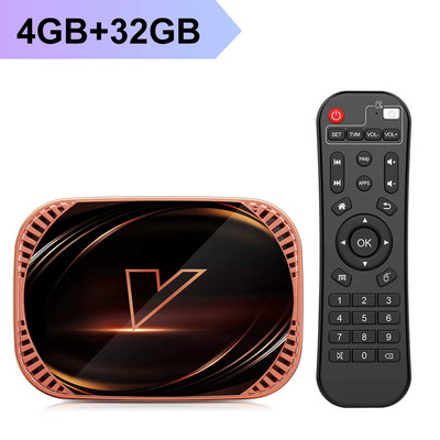 X4 Amlogic S905X4 Smart TV Box Android 11 4GB 128G 32GB 64GB Wifi BT AV1 Media P