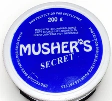 Musher's Secret Dog PawProtection Wax MoisturizerInvisible Boot Pet Puppy Snow