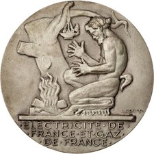 Francia, Medalla, Quinta República Francesa, Bronce, Dropsy, SS+
