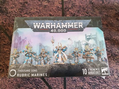 Thousand Sons - Rubric Marines - Neu OVP - Warhammer 40K - Games Workshop 