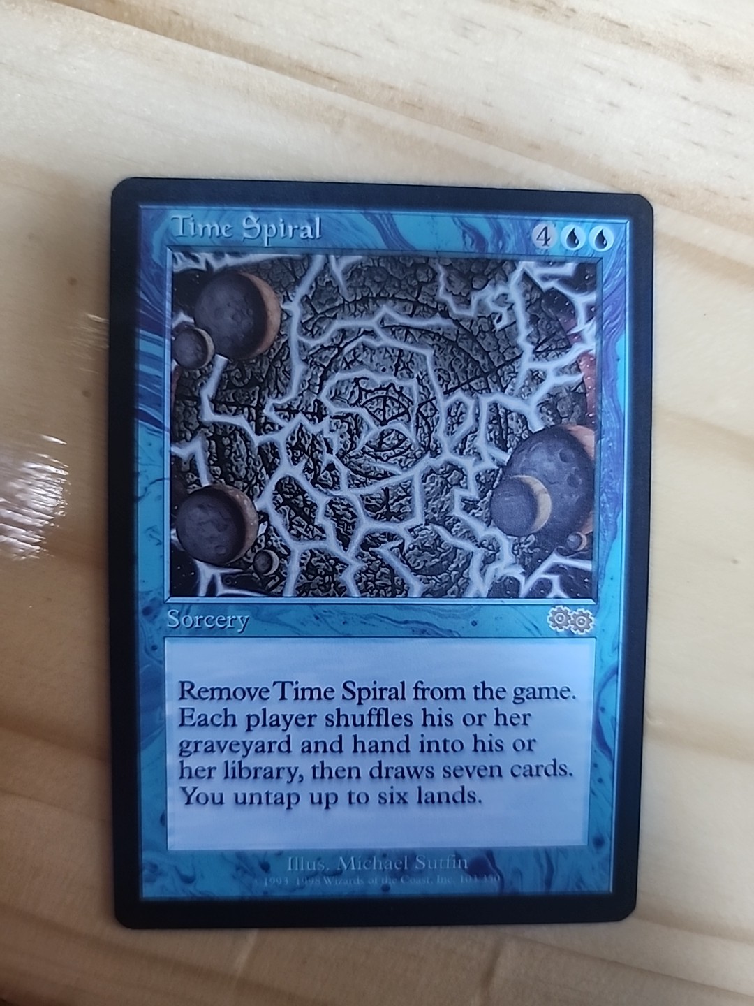 MTG Time Spiral Urza's Saga Regular Card Near Mint Condition