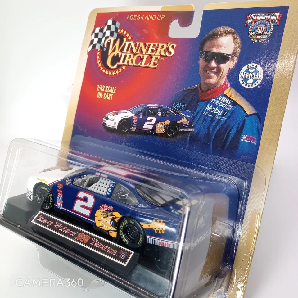 Winner's Circle Rusty Wallace 1998 Taurus 1 43 Scale Die Cast Car - Image 2 of 3