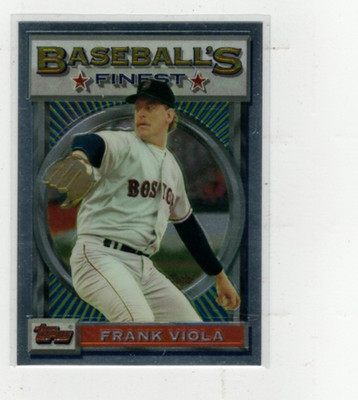 1993 Frank Viola Topps Finest #33 Free Shipping (H2027)