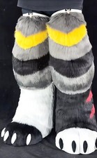 Fursuit Long Fur Husky Fox Mascot Head Party Halloween Fur Cosplay-Promotion