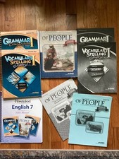 Abeka Seventh Grade English Set With Literatu...