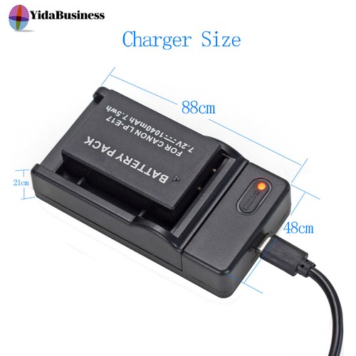 Batería LP-E17 o cargador USB para Canon EOS M3 M5 750D EOS M6 Mark II LP-E17 - Imagen 21 de 39