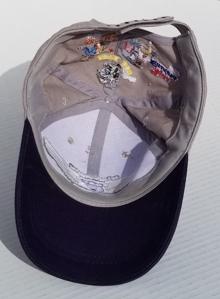 Air Force Ghost Squadron Hat Hook Loop Snapback B… - image 19