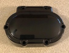 Harley outer transmission cover 1999-2006 5 Speed Gloss Black Powder Coat