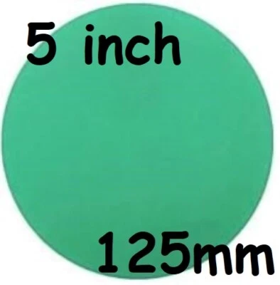 Wet and Dry Sanding discs 125mm 5 inch Sandpaper Film Pads 400 - 3000 GRIT