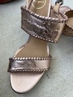 Jack Rogers Vanessa Rose Gold Raffia Wedge 10 — photo 2