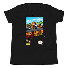 Mclaren Lando Norris Oscar Piastri 2024 Formula 1 F1 8-bit Youth Child T-Shirt