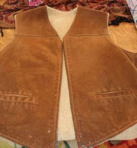 WESTERN Authentic 1980’s Brown Suede Cowboy/Cowgirl VEST
