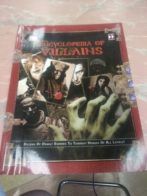 Fast Forward d20 RPG Encyclopedia of Villains Used Wear Cheap