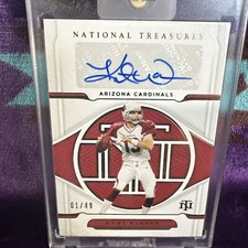 2021 Panini National Treasures - KURT WARNER - Silver Holo - Auto -/25 B1
