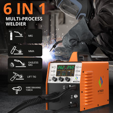 Multiprozess-Schwei&szlig;ger&auml;t 250A Gasless mit VRD LED Display f&uuml;r Handwerk/Metall
