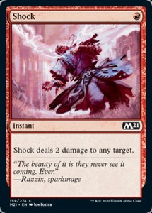 Shock x4 - Magic Core Set 2021 - NM-Mint, English - Magic Core Set 2021