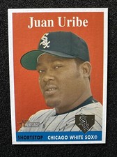 JUAN URIBE #74 2007 Topps Heritage QTY Chicago White Sox