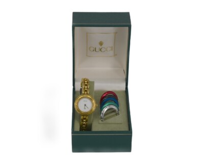 gucci colour changing watch