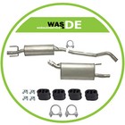 Komplette Auspuffanlage Auspuff Opel Corsa B 1.2-1.7 1993-2000 Schalldämpfer