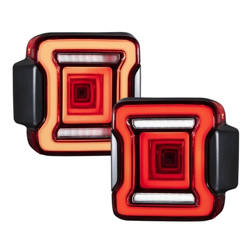 Luces traseras LED Form Lighting para Jeep JL Wrangler 2018-2023 rojo (par) - Imagen 3 de 4