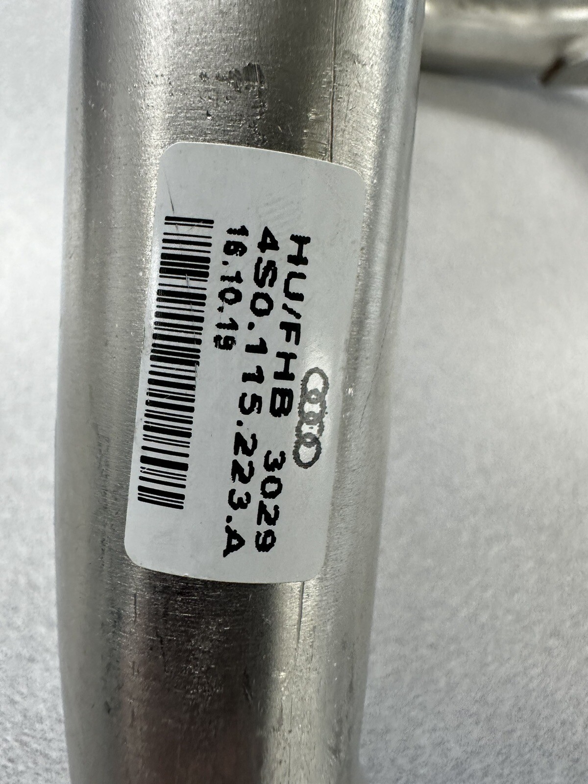 Genuine AUDI R8 Oil Hose 4S0115223A