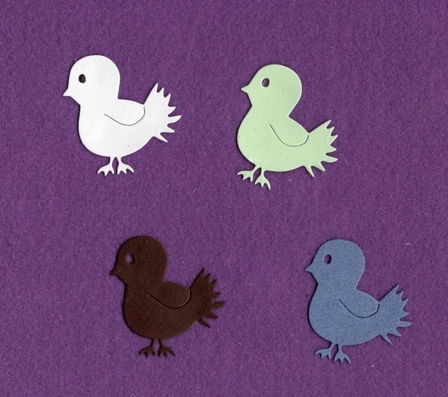 Bird 3 die cuts scrapbook cards eBay